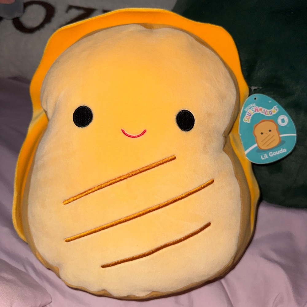 11” Grilled Cheese Squishmallow Lil Gouda